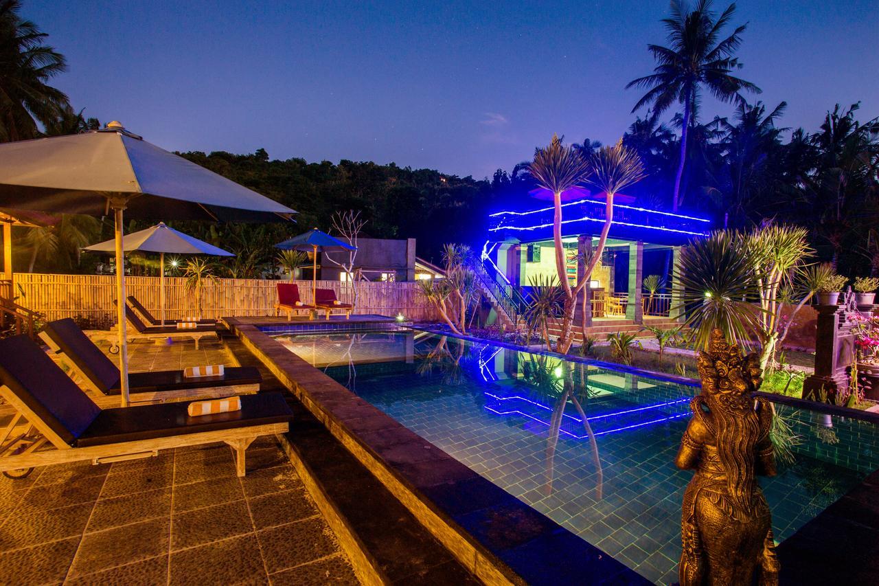 Hotel Maha Guru Huts Lembongan Exterior foto