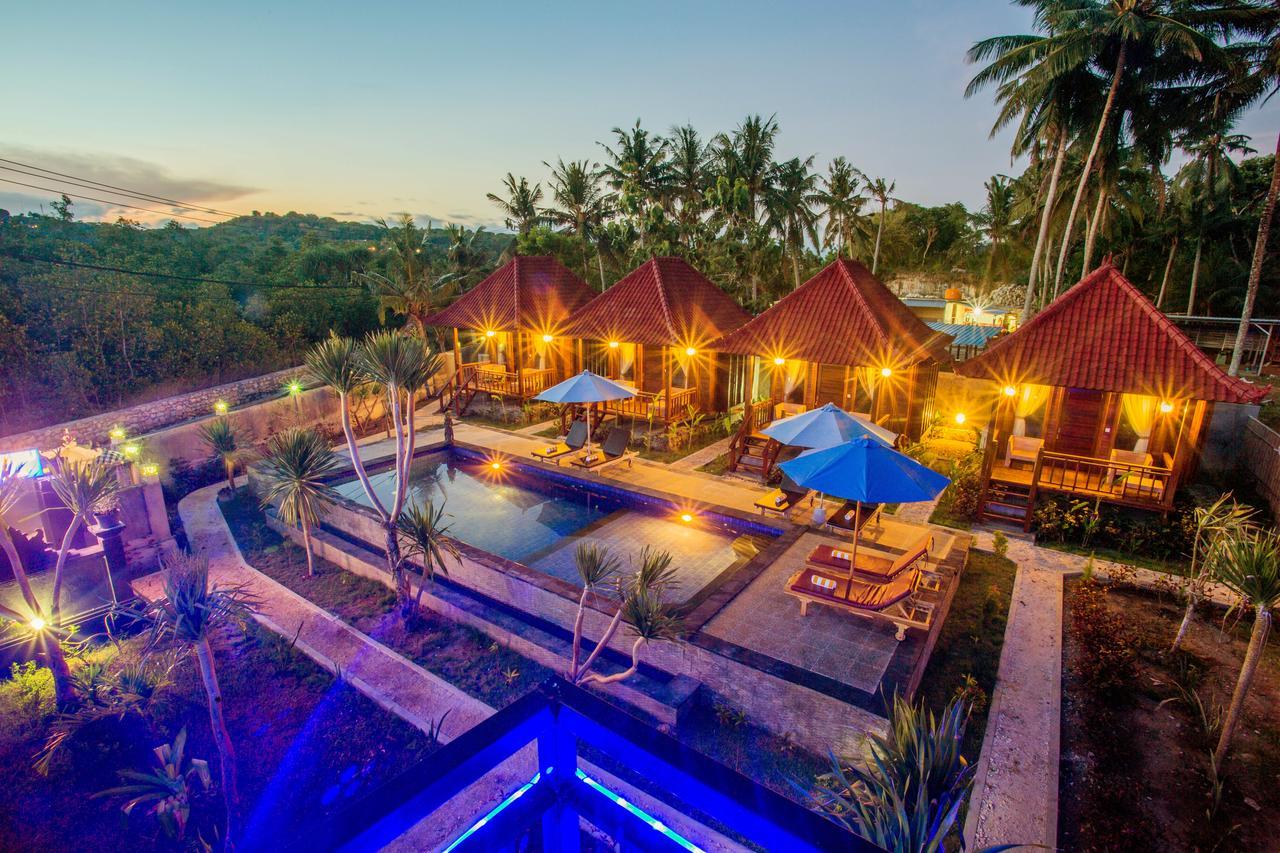 Hotel Maha Guru Huts Lembongan Exterior foto